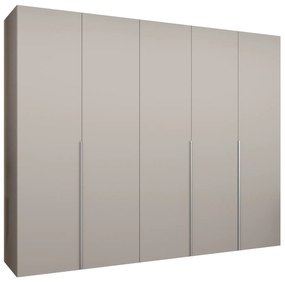 Šatníková skriňa 250 cm Alice 1 (kašmír + kašmír). Akcia -7%. Vlastná spoľahlivá doprava až k Vám domov. 1126133