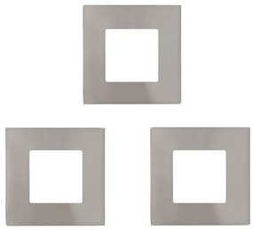 Eglo 94735 - SADA 3x LED zapustených svietidiel FUEVA 1xLED/2,7W/230V