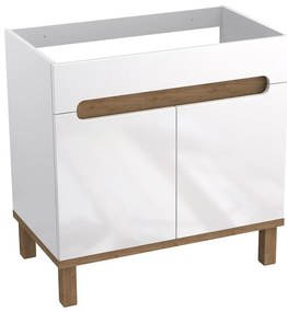 KÚPEĽŇOVÁ SKRINKA OVO BIELY POĽSKÝ 80