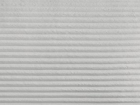 Svetlosivá menčestrová rozkladacia pohovka 257 cm Lucien – Bobochic Paris