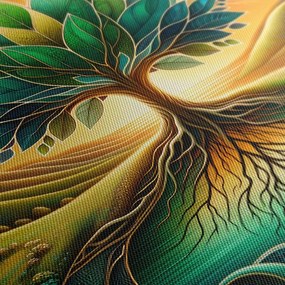 Obraz mystický strom života pri jazere