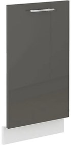 Kuchynská skrinka Lara Front Zm.713x446 Mdf Šedá lesk