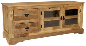 furniture-nabytek.cz - Masívne tv stolík z dreva mango 140x60x45
