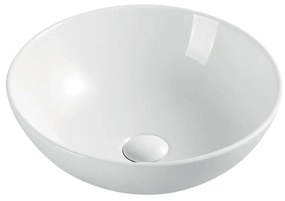 Mereo Mereo, Umývadlo na dosku bez prepadu, 400x400x145 mm, okrúhle, keramické - pre zaslanie na palete, MER-UC404015C