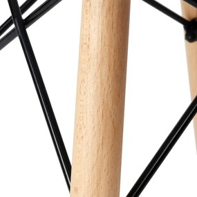 Jedálenská stolička MILANO hnedá / čierna