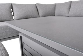 TAMPA hliníková súprava šedá