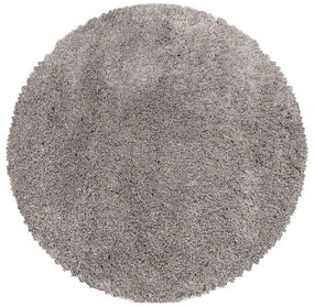 Svetlohnedý okrúhly koberec ø 200 cm Fluffy – Ayyildiz Carpets