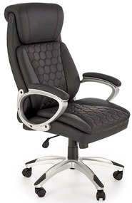 Otočné kreslo Thomas čierna