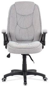BONTEC Kancelárske kreslo, synchrónny mechanizmus, strieborná látka, KA-G303 SIL2 Farba: Strieborná