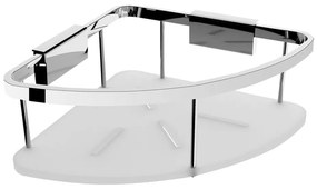 NIMCO Ki 14008-B-26 - Nástenná polica do sprchy KIBO lesklý chróm