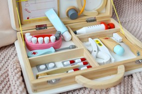 Doktorský a zubársky kufrík pre deti 2v1