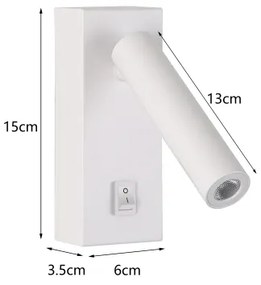 Brilagi - LED Nástenné bodové svietidlo MAYA LED/3W/230V 4000K biela