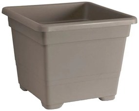 Kvetináč Quadrato 38x38 cm béžový avana