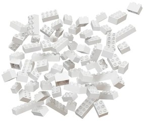 Súprava stavebných kociek ku guličkovej dráhe Hubelino Snow, 120 ks