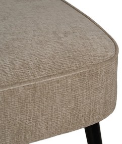 Béžová ženilková pohovka 134 cm Glam – Ixia