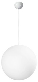 Závesná lampa Oh biela energeticky úsporná 38 cm