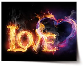 Sablio Plagát Love - 60x40 cm