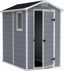 Záhradný domček Keter MANOR 4 x 6 šedý, s podlahou