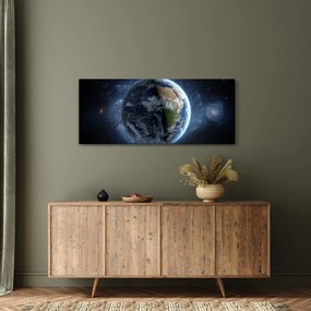 Obraz - Pohľad z Vesmíru (120x50 cm)