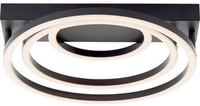 Brilliant - LED stmievateľné stropné svietidlo PEDLEY LED/36W/230V čierna