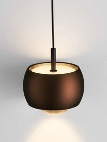LED kávový dizajnový luster Conga