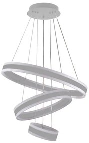 LED Stmievateľný luster na lanku LED/165W/230V 3000-6500K + diaľkové ovládanie