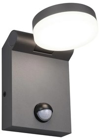 Vonkajšie svietidlo so senzorom pohybu (výška 19 cm) Adour – Trio