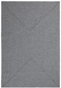 Hanse Home, Kusový koberec Braided 105551 Light Grey – na von aj na doma, 200x290, šedá, chodba / predsieň