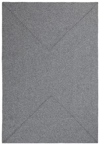 NORTHRUGS - Hanse Home koberce Kusový koberec Braided 105551 Light Grey – na von aj na doma - 120x170 cm