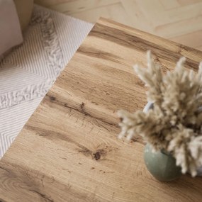 KONFERENČNÝ STOLÍK BELLA III DUB WOTAN + ČIERNY 60