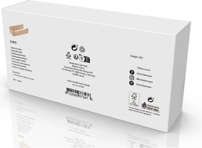 Béžový nástenný kovový držiak na toaletný papier Ume – Zone