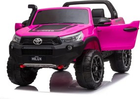 LEAN CARS Toyota Hilux Ružová batéria