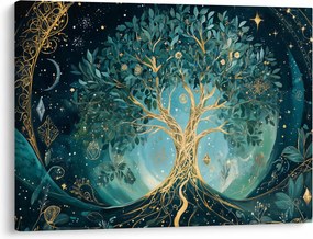 Obraz – Strom života vo vesmíre (70x50 cm)