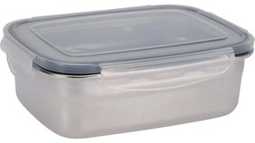 Excellent Houseware Nerezová nádoba s plastovýmviečkom 750 ml, 0,75 l
