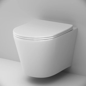 Závesné WC AM.PM Spike CPA1900SC bezokrajové, so sedadlom Microlift, biele