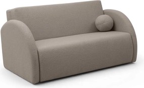 Rozkladacia pohovka Nubi trojmiestna 140 cm s úložným priestorom - béžový boucle Quelle 16