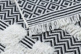 Koberec EKO SIZAL MOROC geometrický 22321 - krém / sivý