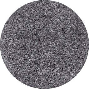 Ayyildiz koberce Kusový koberec Dream Shaggy 4000 Grey kruh - 80x80 (priemer) kruh cm
