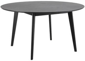 Okrúhly jedálenský stôl 140 cm Roxby čierny | BIANO
