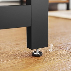 Rohový kancelársky stôl VASAGLE LWD72X