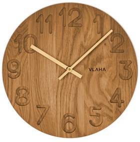 Drevené hodiny OAK Vlaha VCT1123, 34cm