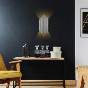 Nástěnná lampa Reis chrom