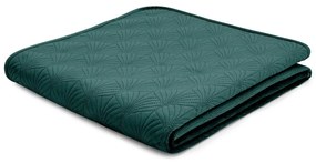 Zelený prešívaný pléd 220x230 cm Art Deco Pearl – Catherine Lansfield