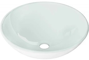 Mexen Mira sklenené umývadlo na dosku 42 x 42 cm, biela - 24124230