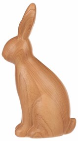 Polyresinová dekorácia Zajac, veľká figúrka, 12 x 7 x 21 cm