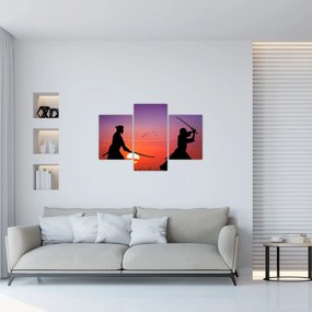 Obraz - Samuraji (90x60 cm)