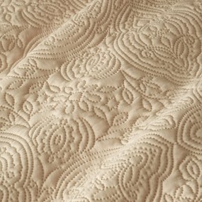 Béžové predĺžené obliečky na dvojlôžko 230x220 cm Casablanca Pinsonic – Pineapple Elephant