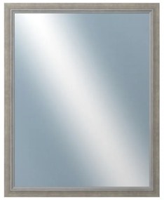 DANTIK - Zrkadlo v rámu, rozmer s rámom 80x100 cm z lišty AMALFI šedá (3113)
