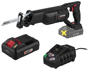 Parkside Performance®  Aku chvostová píla Pssap 2028 B2 + Smart akumulátor 20 V/4Ah + Nabíjačka 20 V/4,5 A  (800011276)