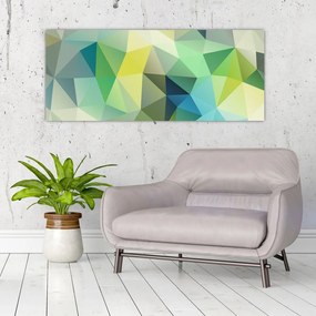 Obraz geometrické abstrakcie (120x50 cm)